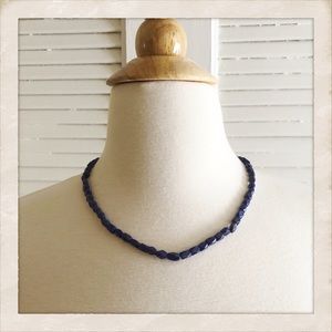 Lapis Beaded Necklace